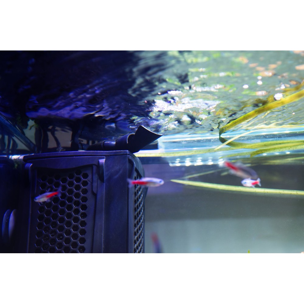 Aquael Zestaw Akwariowy Neo Set 200 Czarny 200L (101x41x56cm) z Filtrem + Grzałką + LED - zdjęcie 17/19